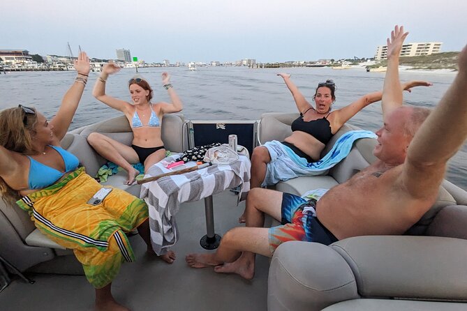 Private Captained Pontoon to Crab Island in Destin - What to Expect from Your Crab Island Adventure