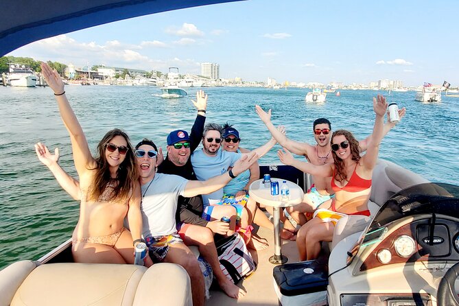 Private Captained Pontoon to Crab Island in Destin - A Private Day on the Water: Captained Pontoon to Crab Island in Destin