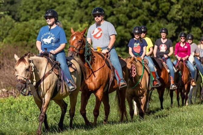 B&C horseback riding in nature and Keeneland racetrack. - A Detailed Look at Your Kentucky Horse Adventure