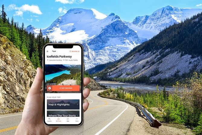 Self-Guided Audio Driving Tour in Icefields Parkway - The Value of a Self-Guided Audio Tour