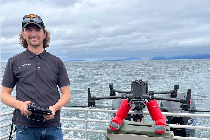 Alaska Whale Watching with bonus Drone viewing of Whales - The Sum Up