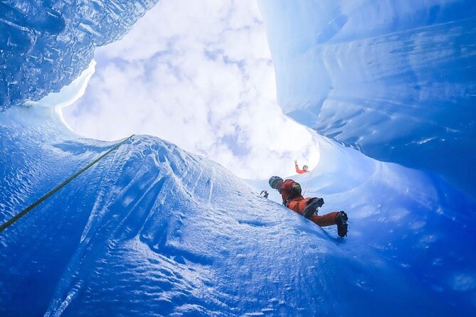 Heli Glacier Crevasse Ice Climbing- Summer - Exciting Introduction: The Alaska Ice Climbing Adventure