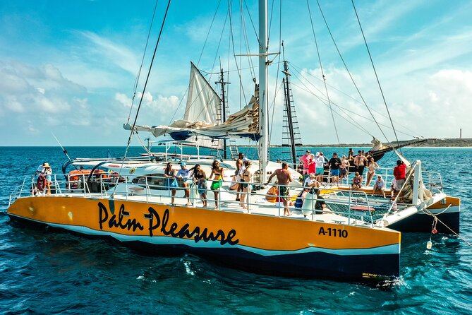 Aruba Afternoon Snorkel Sail aboard Palm Pleasure Catamaran - Key Points