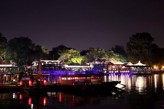 Beijing Imperial Dining Experience at Bai Jia Da Yuan Restaurant with Houhai Lake Bar Tour - Scenic Drive and Nightlife Tour