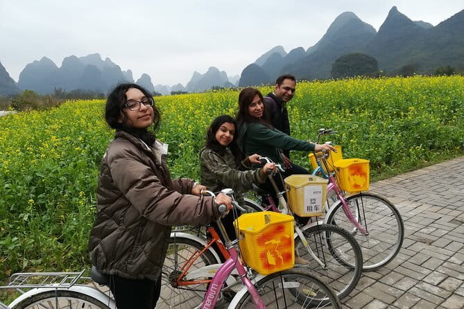 Li River Electric Boat, Xianggong Hill, Yulong River Biking Tour - What Travelers Can Expect