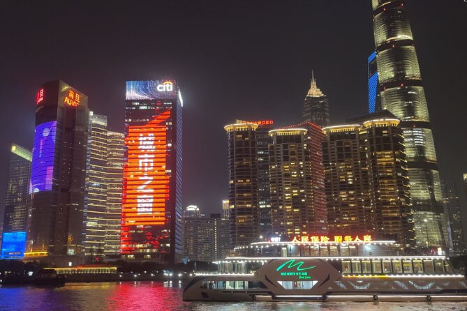 Shanghai Night River Cruise on Huangpu River - Key Points