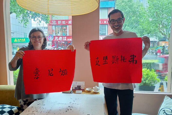 Write Your Name in Chinese Calligraphy and Enjoy a Tea Ceremony - Authenticity and Value