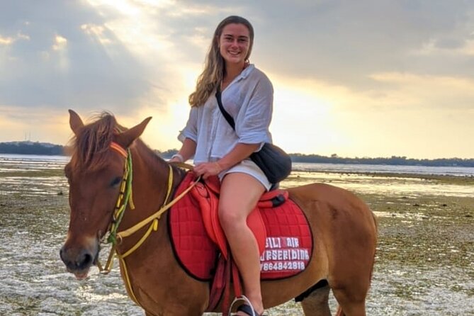 Gili Meno Horse Riding Adventure on the Beach for 1 Hour - Practical Considerations
