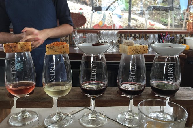 Waiheke Island Day Tour: Ziplining, Wine Tasting & Vineyard Lunch - Wine Tasting at Cable Bay and Mudbrick Vineyards