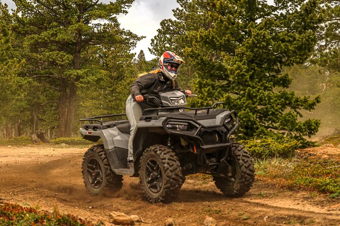 ATV (quad) ride on a beautiful and fun Rocky Mountain trail - Key Points