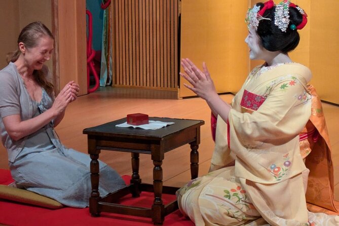 Authentic Maiko ExperienceKyoto Dinner (Free drink) at Noh Stage - FAQs