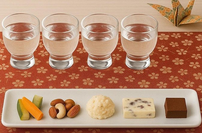 Experience of pairing sake tasting with snacks in Kyoto - The value of this experience