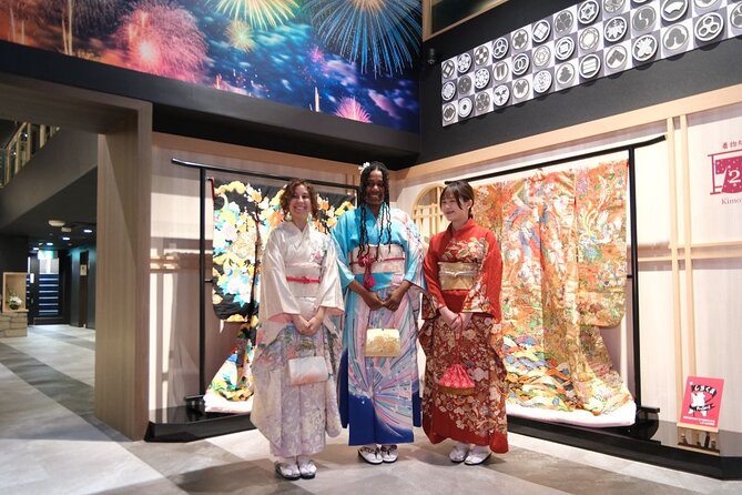 Premium Kimono Dressing, Tea Ceremony, Calligraphy, Samurai show - Discover Osaka’s Culture with a Kimono, Tea, Calligraphy, and Samurai Show