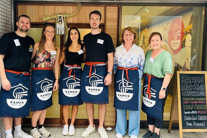Ramen-Making Experience in the Osaka Castle Area with Souvenir - An Authentic Ramen-Making Lesson Near Osaka Castle