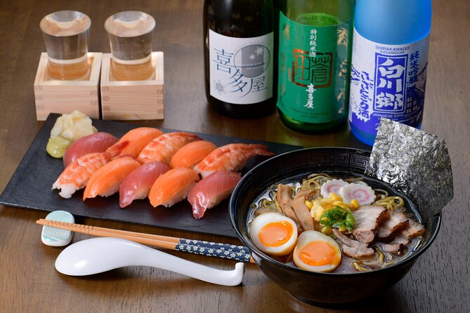 Private Ramen and Sushi Cooking Class with Sake Pairing in Tokyo - Engaging Start
