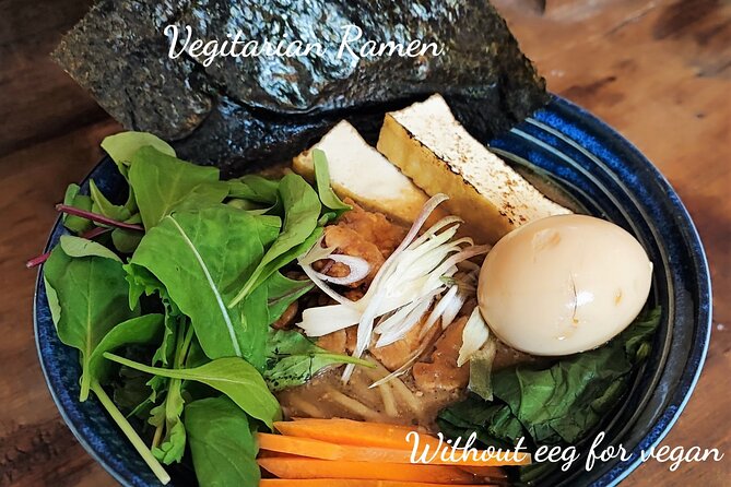 Ramen Cooking Class in Tokyo with Pro Ramen Chef/Vegan possible - FAQs