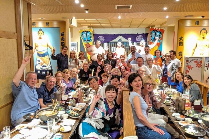 The SUMO Show & Experience with Hot pot lunch - Exploring the Sumo Workshop in Tokyo’s Ryogoku