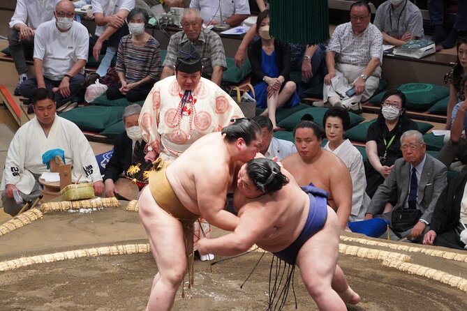 Seat B Ticket Tokyo Sumo Wrestling Tournament in Ryogoku - The Value of Guided Cultural Insights