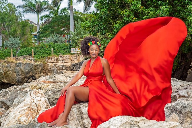 Flying Dress Photoshoot at Doctors Cave Beach Montego Bay Jamaica - Why We Think This Tours Works Well