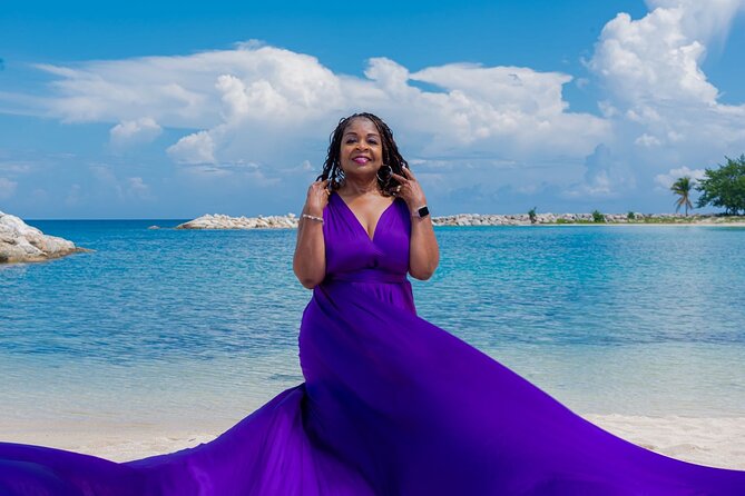Flying Dress Photoshoot at Doctors Cave Beach Montego Bay Jamaica - Who Should Consider This Experience?