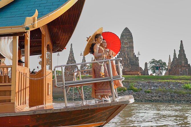 Ayutthaya Sunset Discovery, Boat Ride, Iconic Spots, Local Market - Key Points