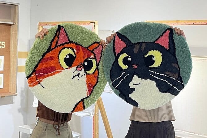 Rug Crafting Tufting Workshop of Bangkok - The Creative Process in Detail