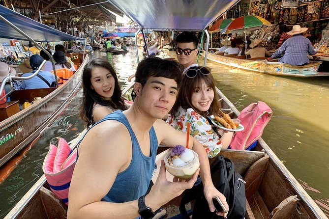 Train Market and Floating Market half day tour - The Sum Up