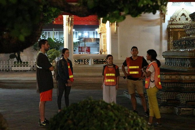 Bike Bangkok at Night with Thai Dinner - Authentic Experiences and Highlights