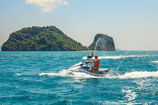 Phuket 6 Islands by jet ski Yamaha 4 hours 50 KM and Snorkelling - Good To Know  