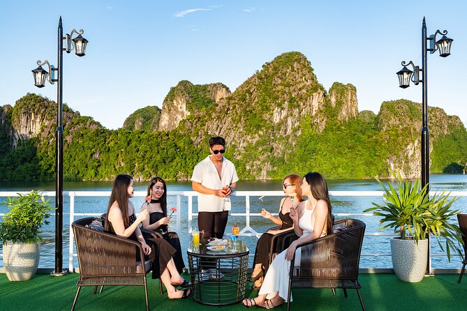 Luxury Ha Long Bay Day Cruise: Caves, Island, Kayak, Swim & Lunch - Introduction to the Tour