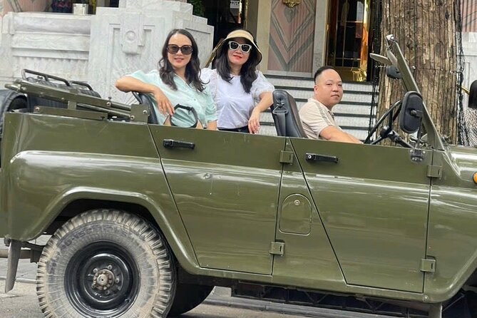 Foodie Streets Jeep Car with Guide - Exploring Hanoi in a Jeep: What to Expect