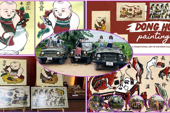 Explore Dong Ho's Folk Painting Heritage by Jeep Car - Good To Know