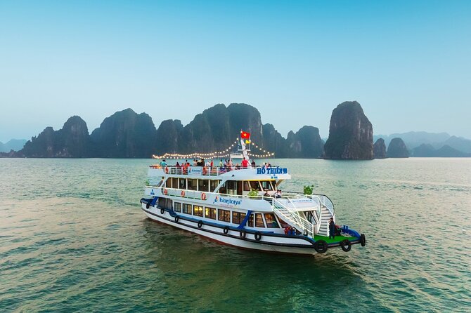 Full-Day Halong Bay 5 Stars Luxury Cruise Tour with Buffet Lunch - Key Points