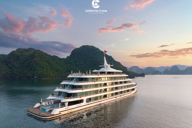 Catherine Cruise Halong Bay 2 Days/1 Night on 6 Star Cruise - Discovering Halong Bay in Style: Catherine Cruise 2 Days/1 Night on a 6-Star Yacht