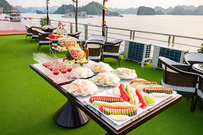 Hanoi to Ha Long Bay: Premium Symphony 5-Star Day Cruise - Frequently Asked Questions