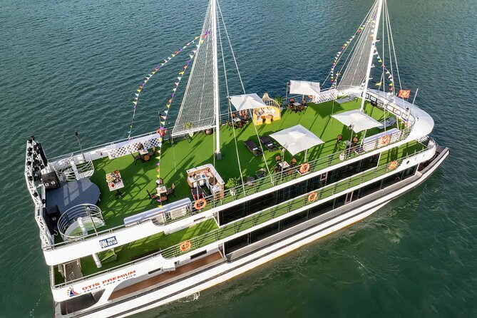 Hanoi: 5-Star Ha Long Bay Luxury Day Cruise with Caves & Island - Exploring the Bay: Sung Sot Cave and Island Climb