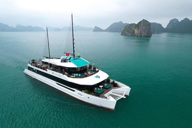 The Halong Catamaran Premium Cruise Day Trip, Outdoor Jacuzzi - Key Points