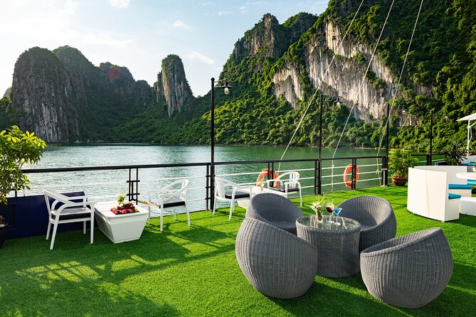 Halong 5-Star Day Cruise, Buffet, Cave, Kayak, Swimming - Lunch and Onboard Amenities