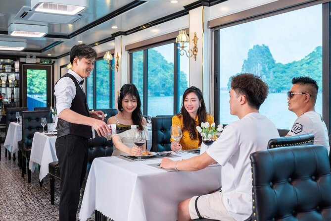 Ha Noi : Halong Bay Premium Sonata Cruise with Traditional Music - Island Adventures and Cave Exploration