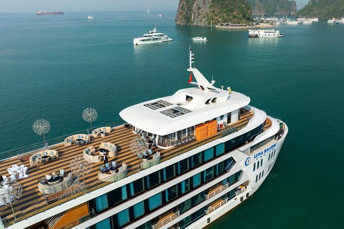Best Ha Long Bay Luxury Cruise from Hanoi: Luna Cruise Day Tour - Key Points