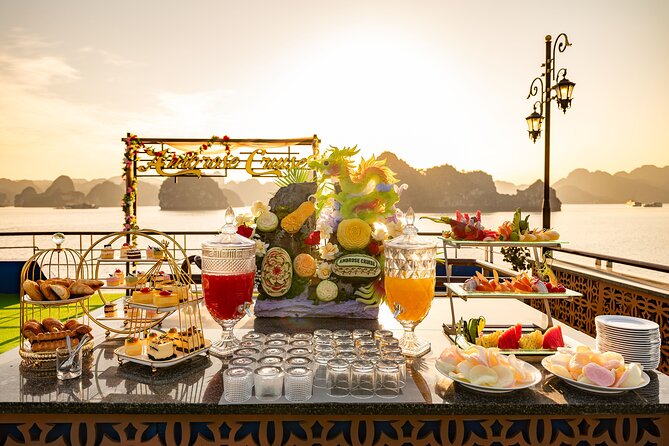 Hanoi: 5-Star Ha Long Bay Luxury Cruise with Jacuzzi & Kayak - The Sum Up