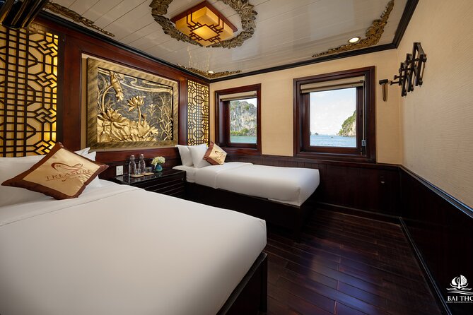 From Hanoi: 2-Day Treasure Junk Cruise through Bai Tu Long Bay - The Sum Up
