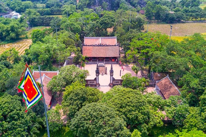 From Hanoi: Hoa Lu, Tam Coc, Mua Caves, Limousine, Buffet, Biking - Scenic Boat Ride at Tam Coc