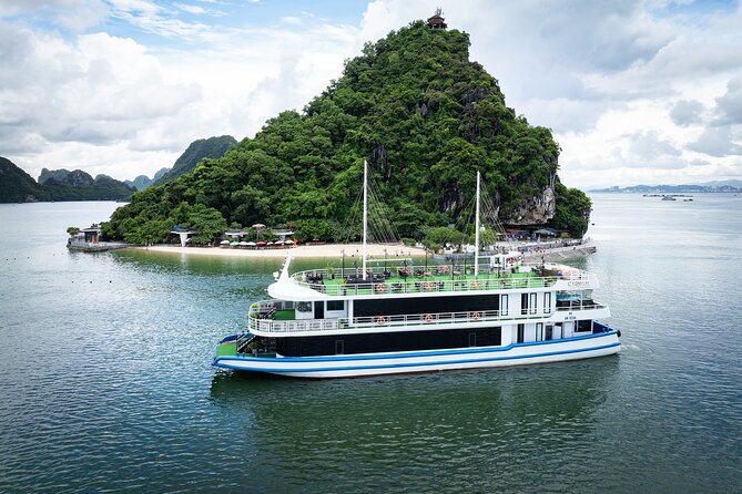 Hanoi : Halong Bay Luxury Cruise with Swim, Kayak, Caves & Party - Cave Adventures: Sung Sot & Surprising Cave