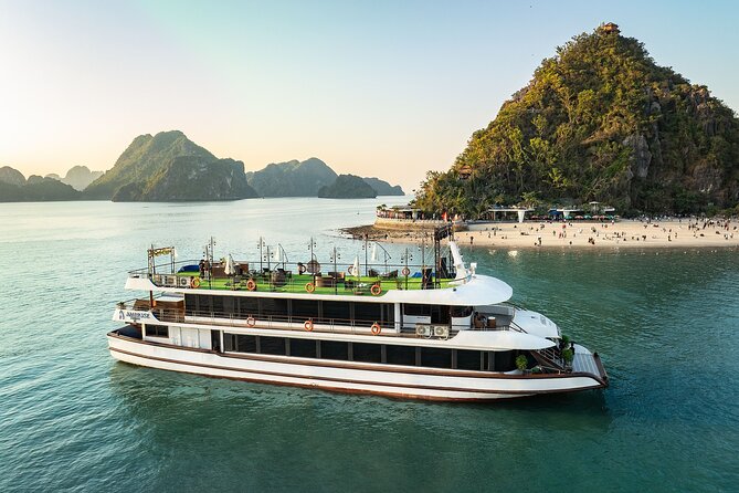 Halong Bay Luxury Day Cruise with Buffet Lunch and Sunset Party - FAQ