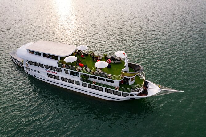 Halong Alova Cruise Luxury 1 day trip from Hanoi - Key Points