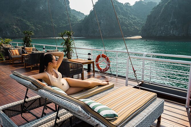 Luxury Catamaran Day Cruise to Lan Ha and Halong Bay from Hanoi - An Overview of the Experience