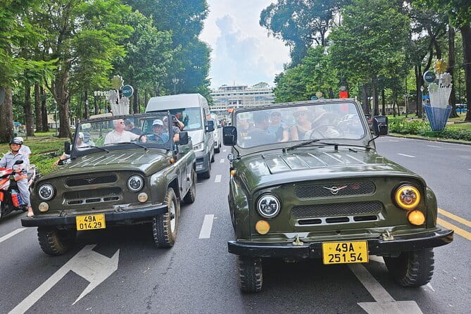 Saigon Jeep Tour : HIGHLIGHTS & HIDDEN GEMS By Vietnam Army Jeep - Key Points