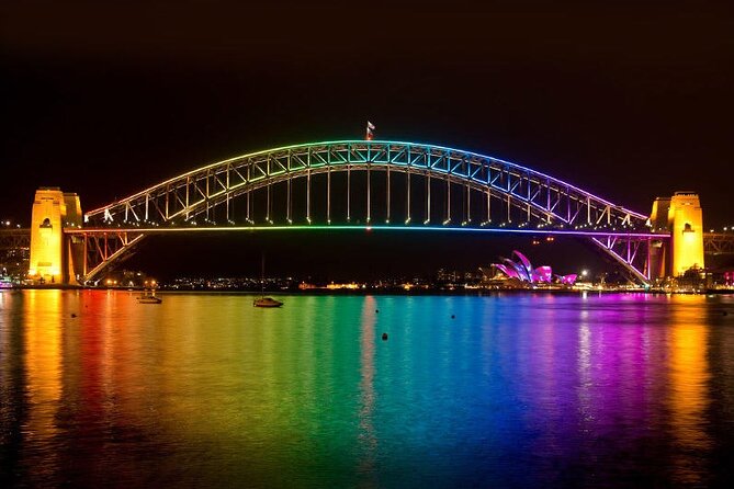 45-Minute Vivid Sydney Scenic Jet Boat Cruise Tour - Key Points