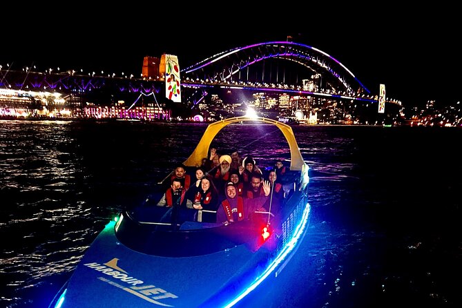 45-Minute Vivid Sydney Scenic Jet Boat Cruise Tour - A Close-Up Look at the 45-Minute Vivid Sydney Scenic Jet Boat Cruise